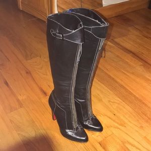 Christian Louboutin calf boots